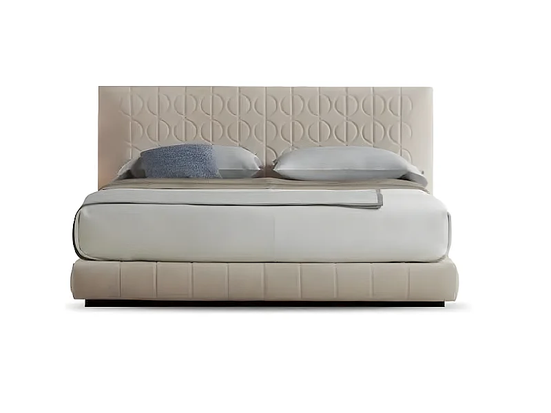 Bett Polster Design Luxus Doppel Betten Schlaf Zimmer Luxus 180 x 200 (1-tlg., 1x Bett)