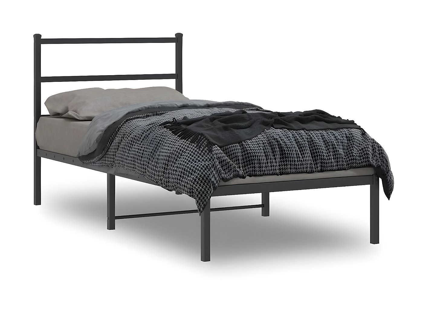 Giroletto Con Testiera Struttura Letto Con Testiera Letto Singolo Per Adulti Moderno 120x200 Cm In Legno Massello Vxn738303 Maisonchic 76716806