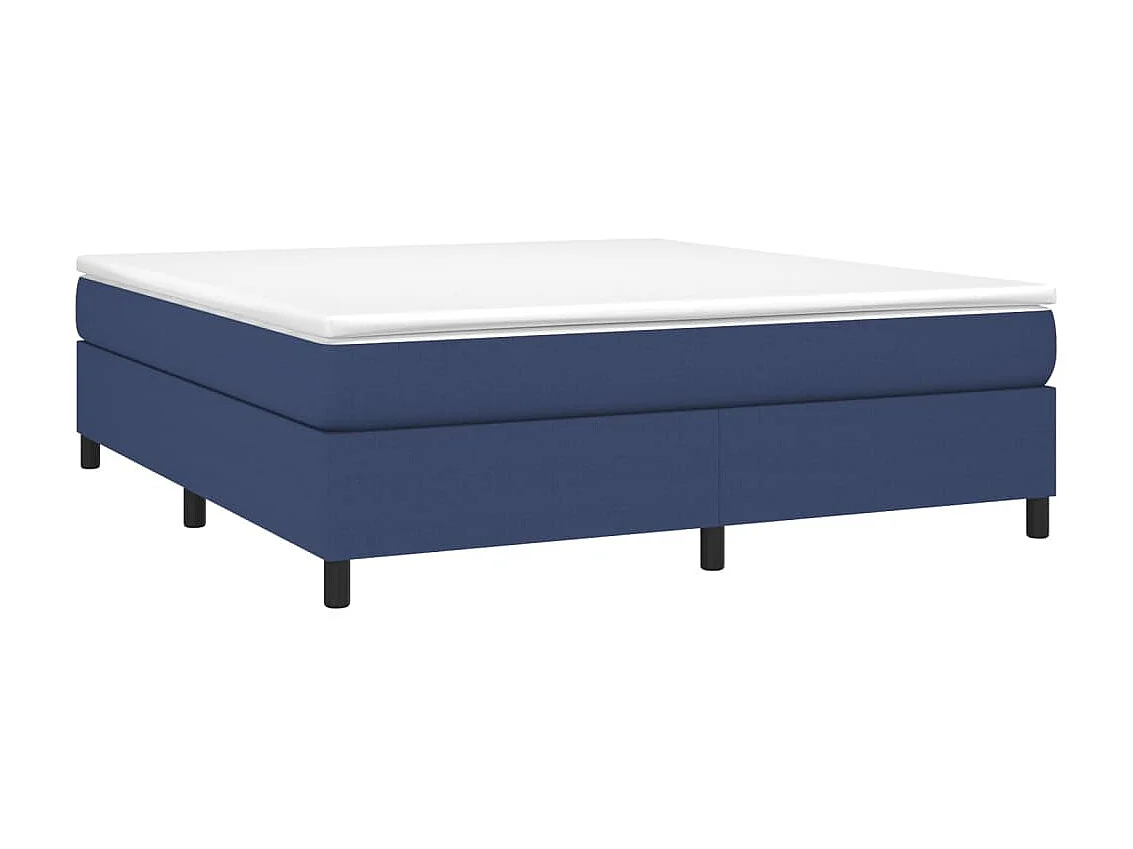 Bedframe stof blauw 180x200 cm NL86220
