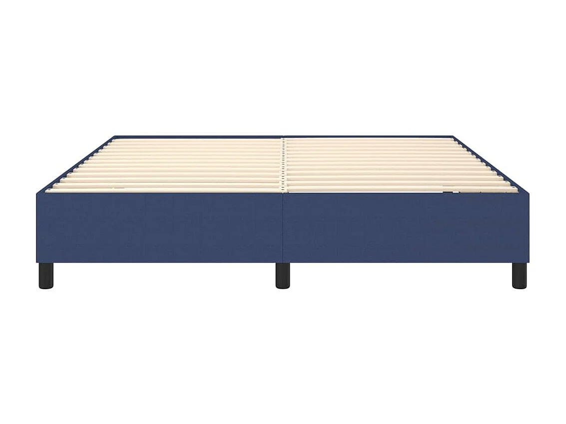 Bedframe stof blauw 180x200 cm NL86220