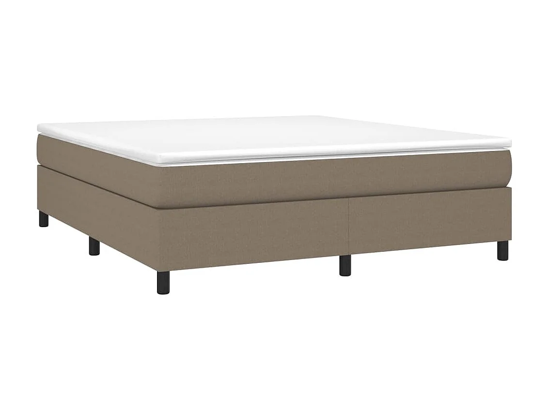 Bedframe stof taupe 160x200 cm NL80606