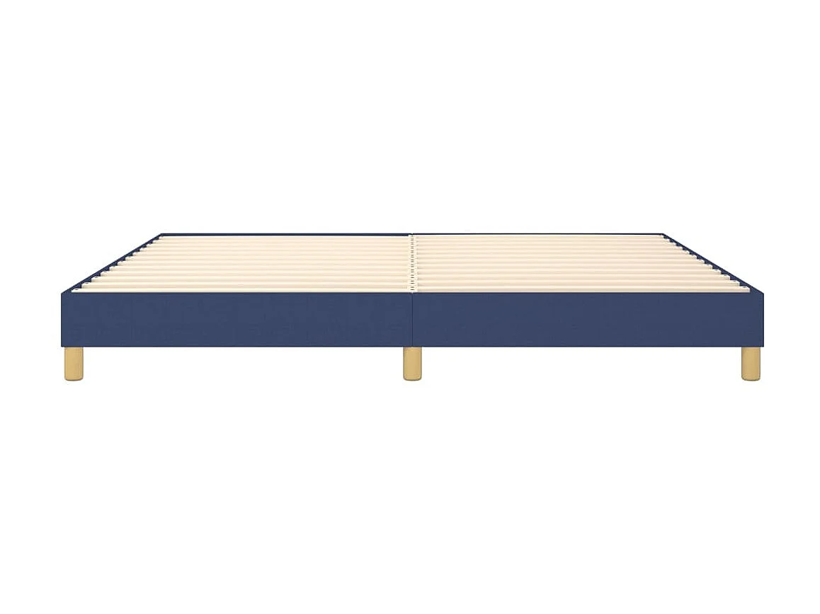 Bedframe stof blauw 200x200 cm NL83053