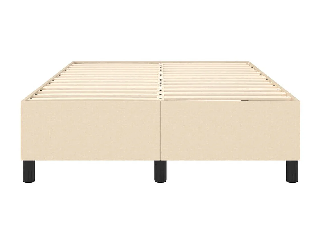 Bedframe stof crèmekleurig 120x200 cm NL91841