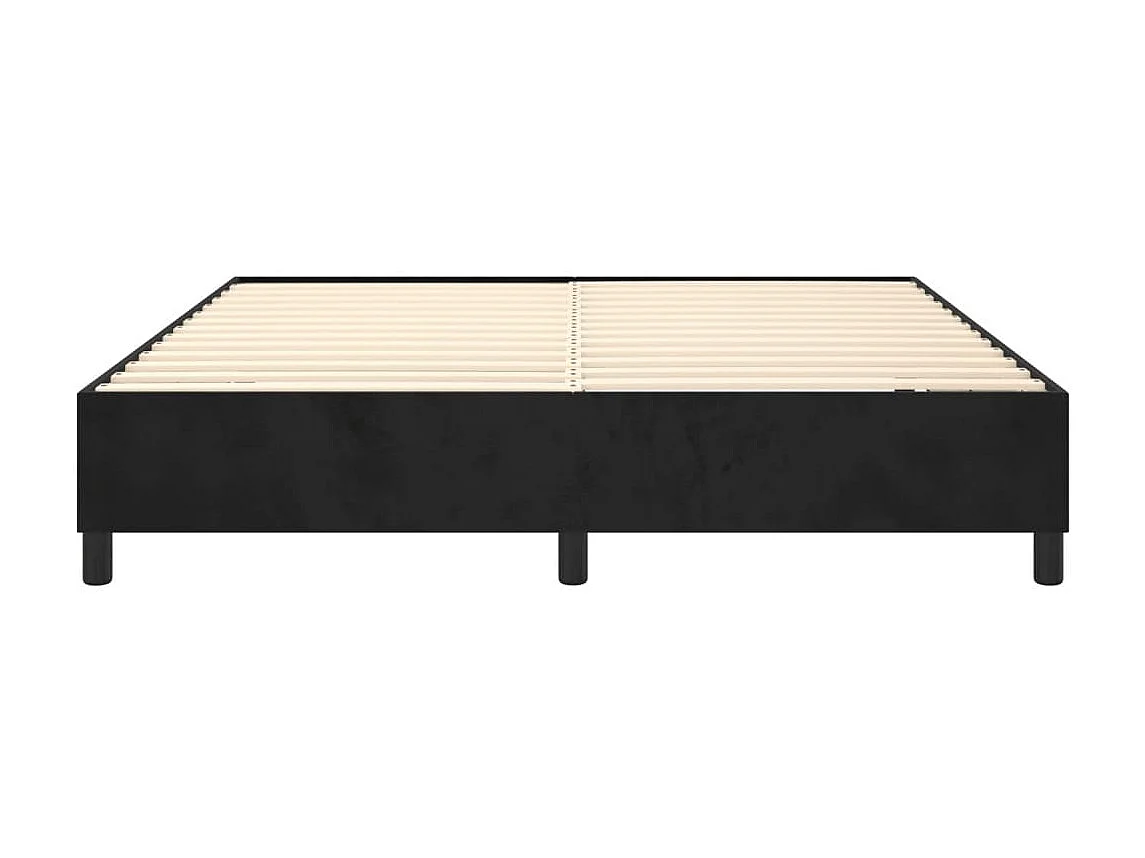 Bedframe fluweel zwart 180x200 cm NL89910