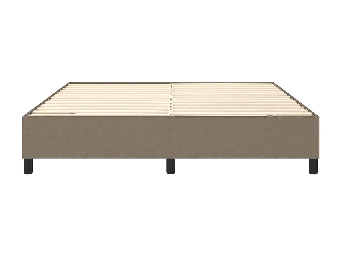 Bedframe stof taupe 180x200 cm NL42452