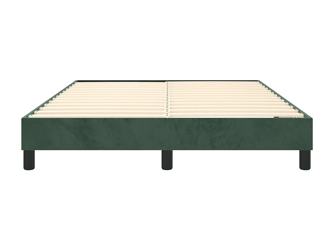 Bedframe fluweel donkergroen 140x190 cm NL93123
