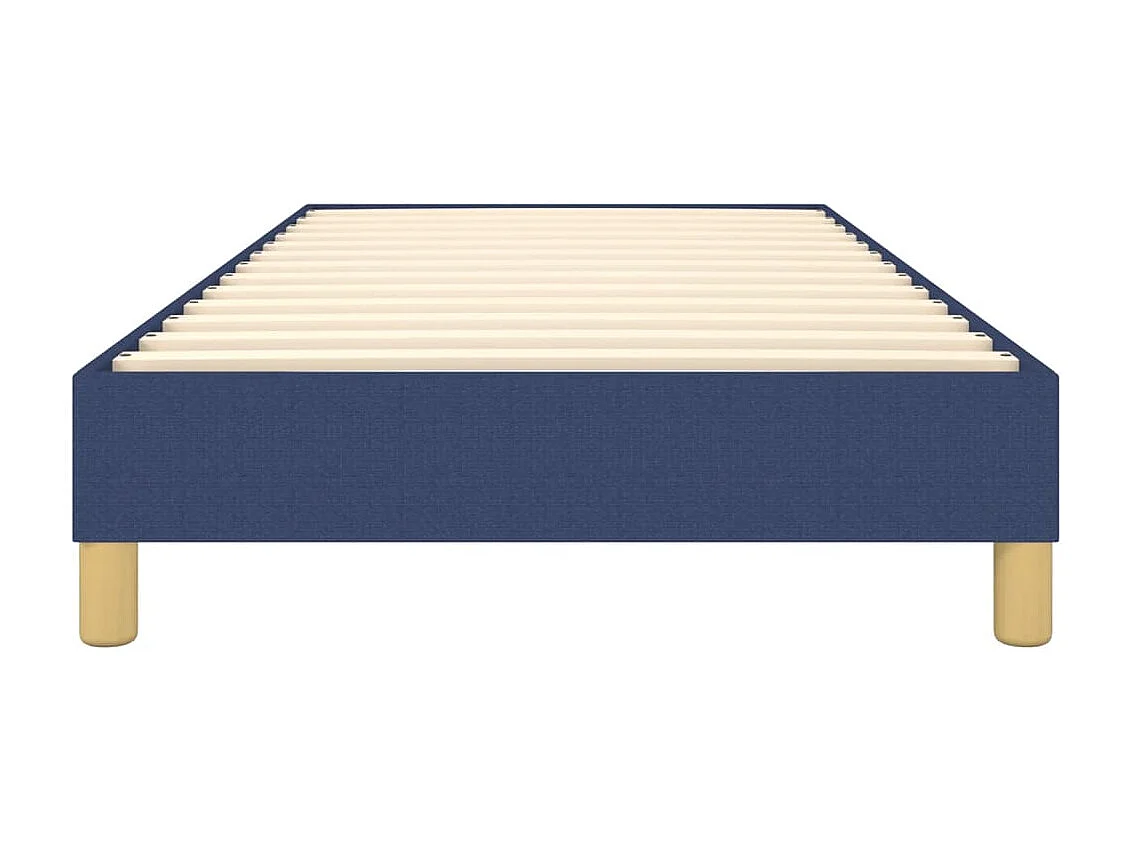 Bedframe stof blauw 90x200 cm NL52134