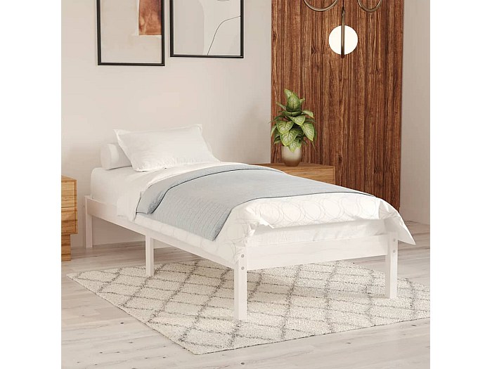 Letto singolo trasformabile in letto matrimoniale in legno di pino massello – Colly Shop