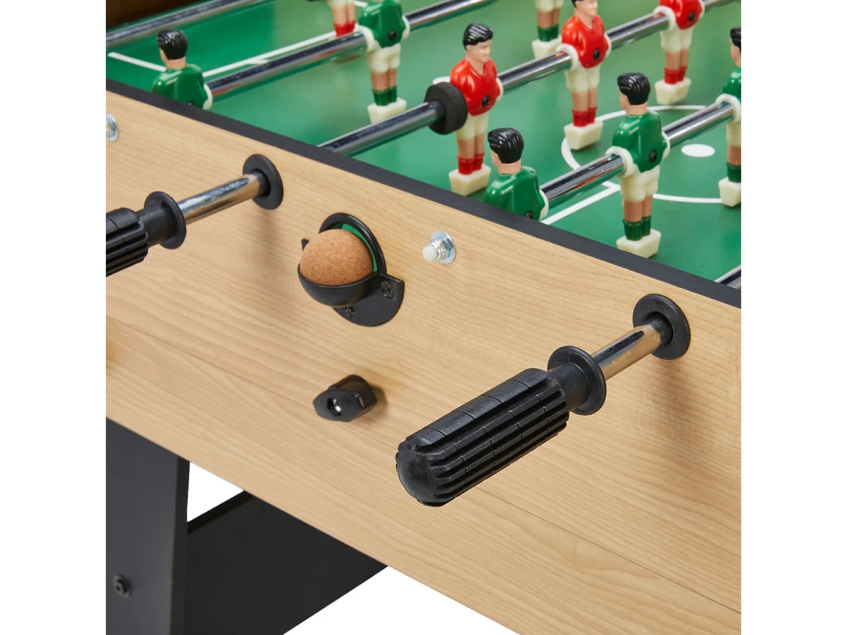 KANGUI Table Multi Jeux Pliable 16 en 1 - Baby-foot, Billard, Ping-Pong, Hockey