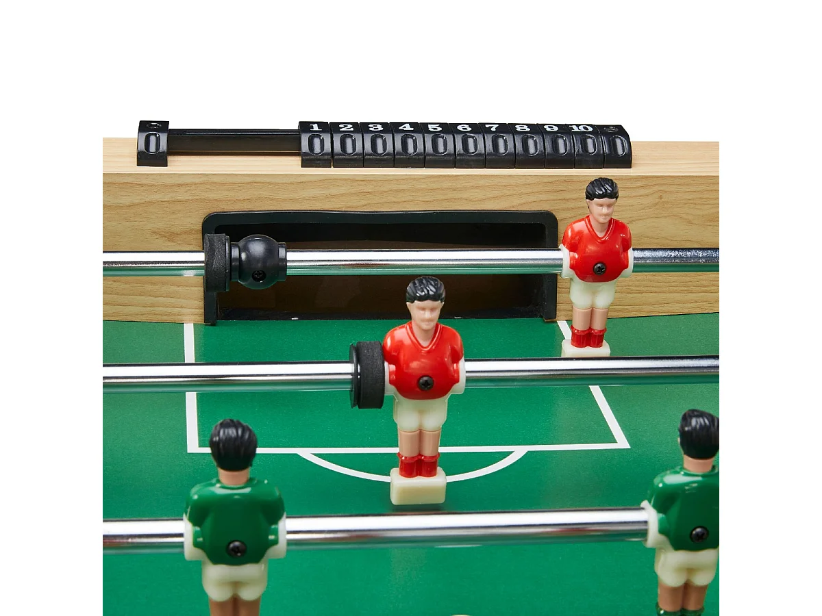 KANGUI Table Multi Jeux Pliable 16 en 1 - Baby-foot, Billard, Ping-Pong, Hockey