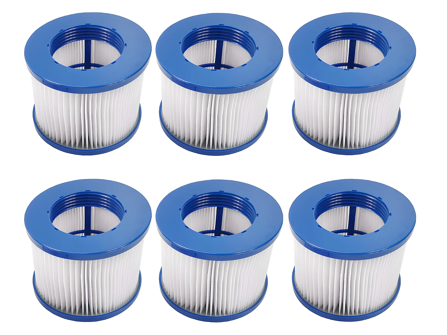 Cocooning Water Lot de 6 cartouches de filtres pour spa gonflable