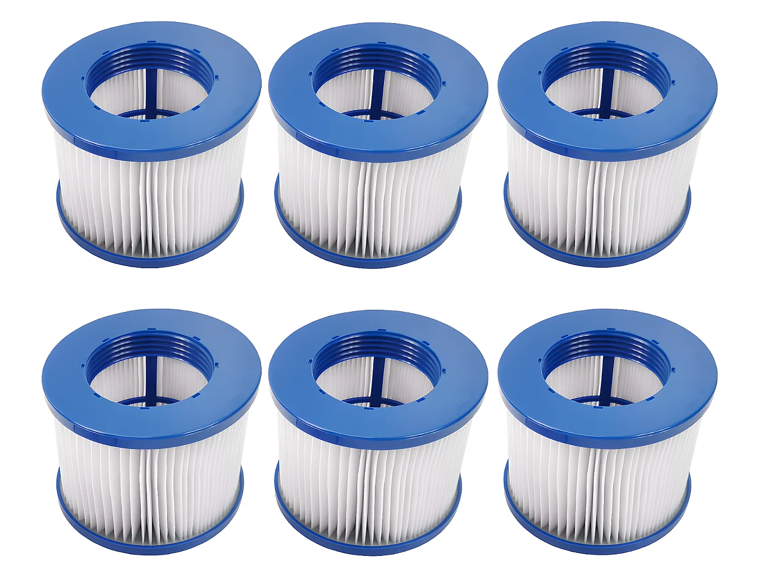 Cocooning Water Lot de 6 cartouches de filtres pour spa gonflable