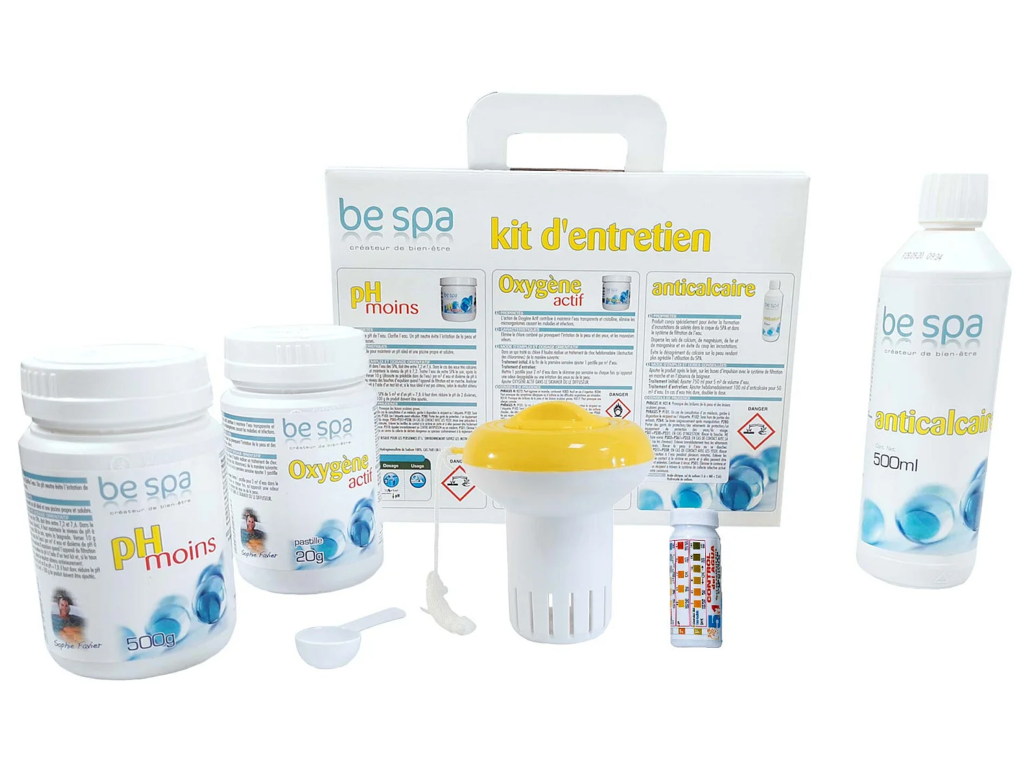 Kit d'entretien complet spa gonflable oxygène actif