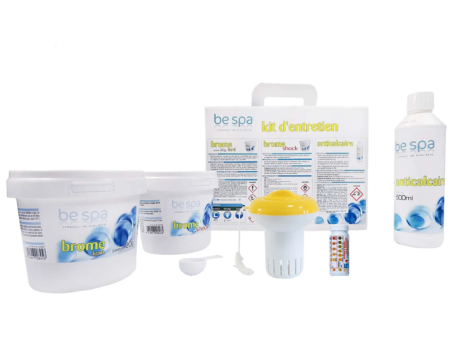 Kit d'entretien complet spa gonflable brome