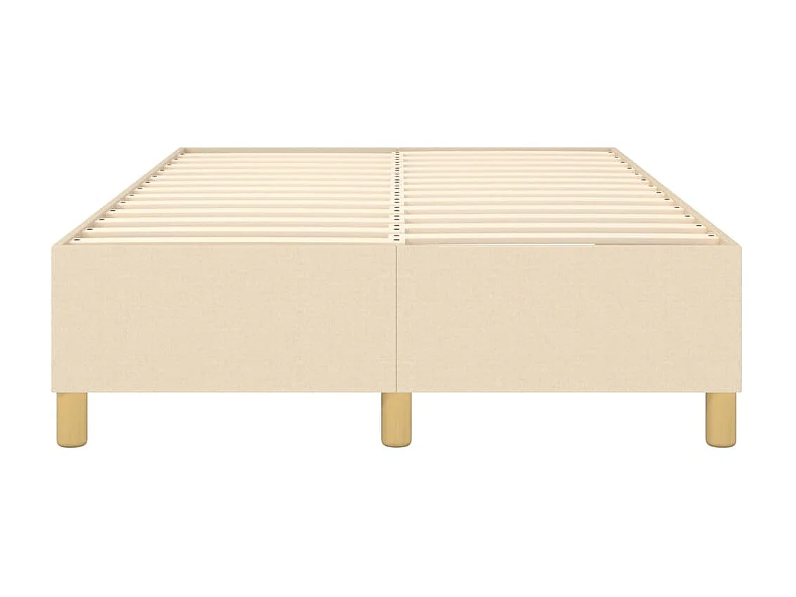 Bedframe stof crèmekleurig 120x200 cm NL27998