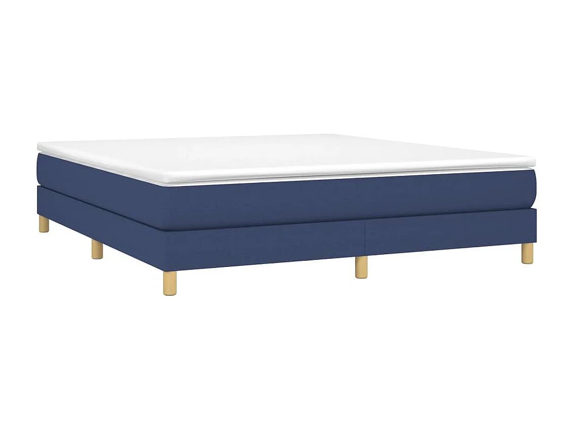 Bedframe stof blauw 180x200 cm NL65819