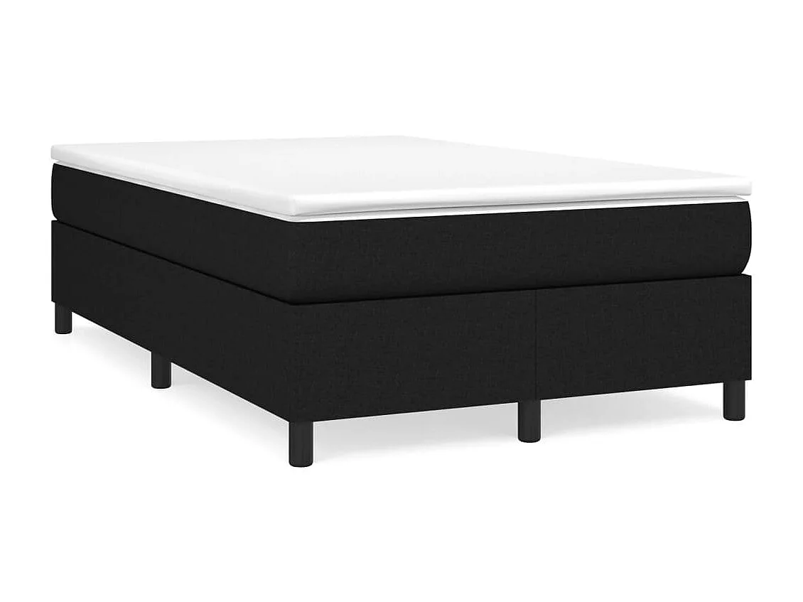 Bedframe stof zwart 120x200 cm NL32502