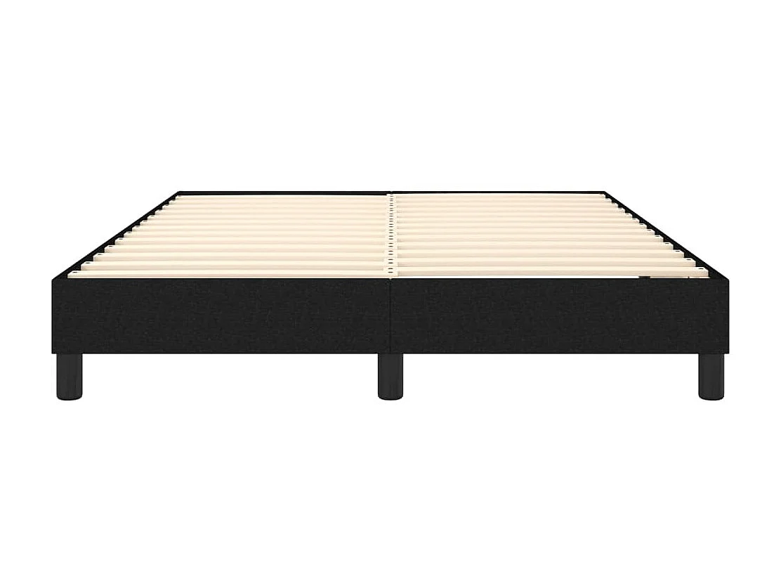 Bedframe stof zwart 140x200 cm NL17399