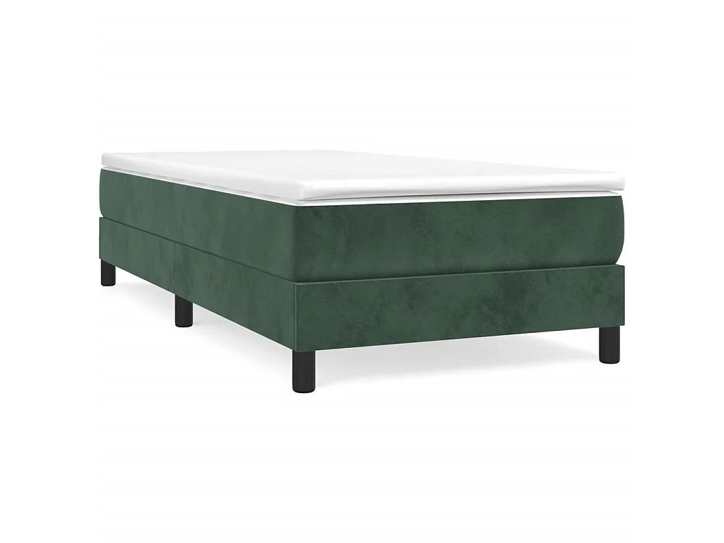 Bedframe fluweel donkergroen 100x200 cm NL88277