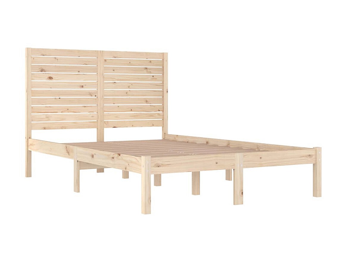 Letto Imbottito Yaheetech 140x200 Cm - Testiera Quadrata, Grigio Chiaro, Doghe Legno - Foto 12