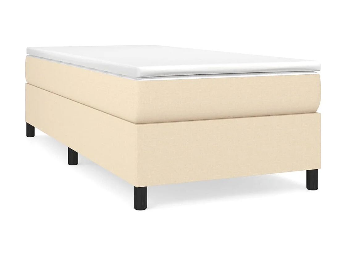 Bedframe stof crème 80x200 cm NL66575