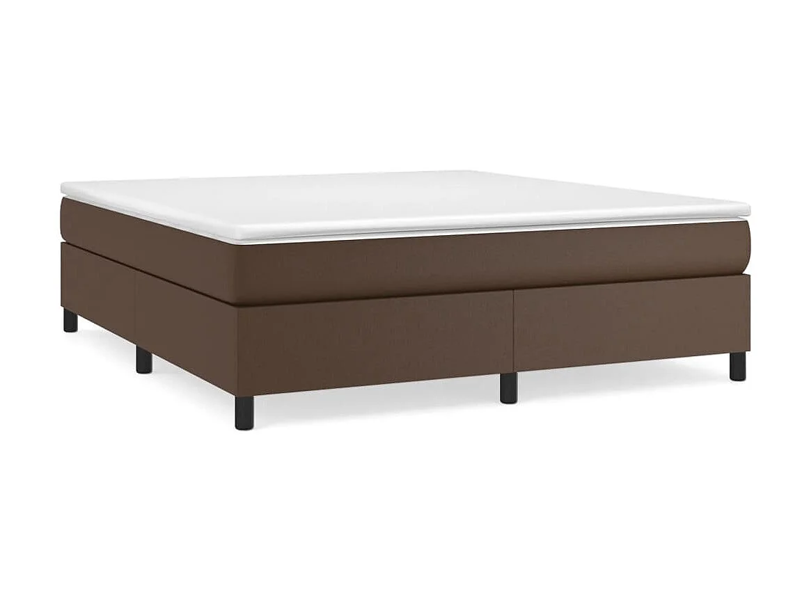 Bedframe kunstleer bruin 160x200 cm NL11831