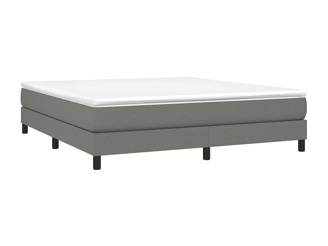 Bedframe stof donkergrijs 180x200 cm NL49177