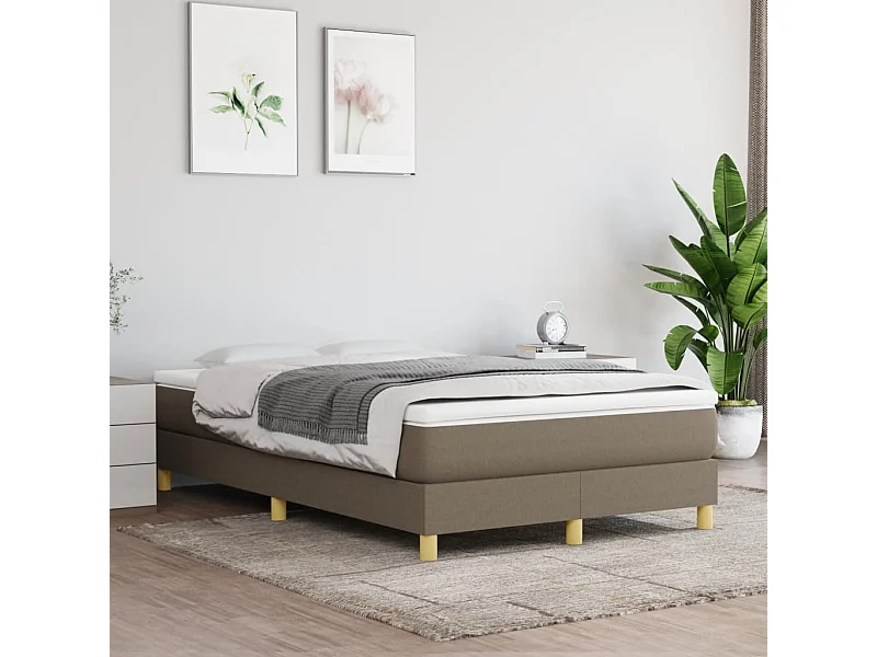 Bedframe stof taupe 120x200 cm NL27593
