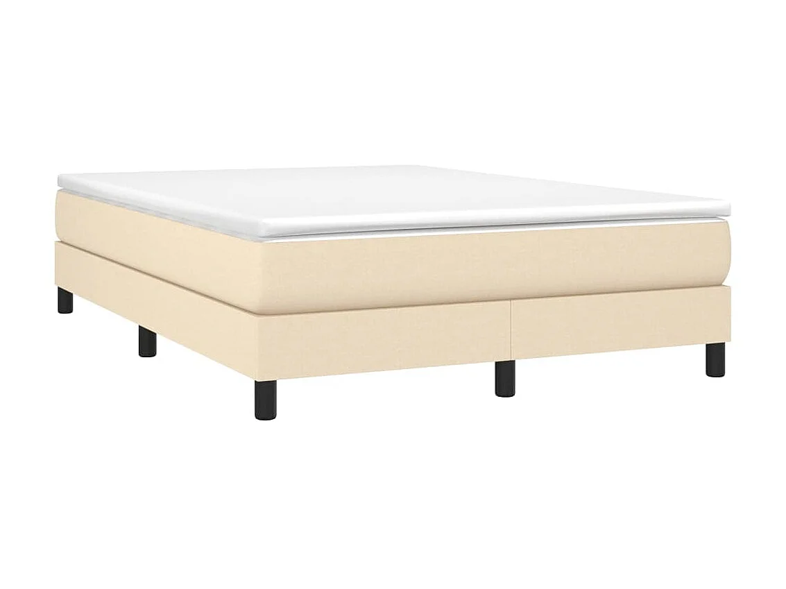 Bedframe stof crèmekleurig 140x200 cm NL14693