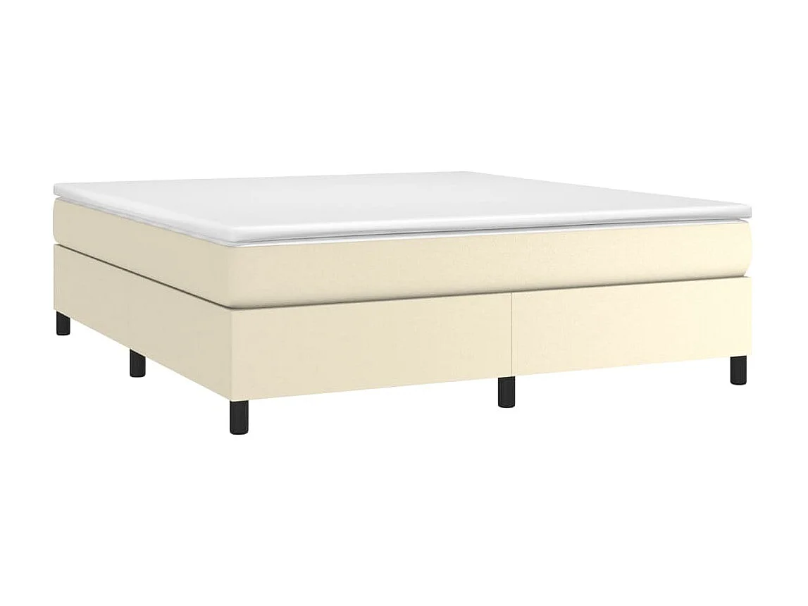 Bedframe kunstleer crèmekleurig 180x200 cm NL48306