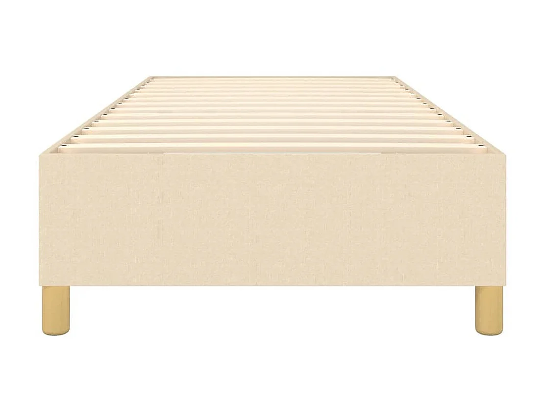 Bedframe stof crème 80x200 cm NL94151