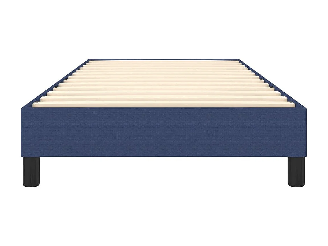 Lit adulte Bleu 90x190 cm Tissu BE9199