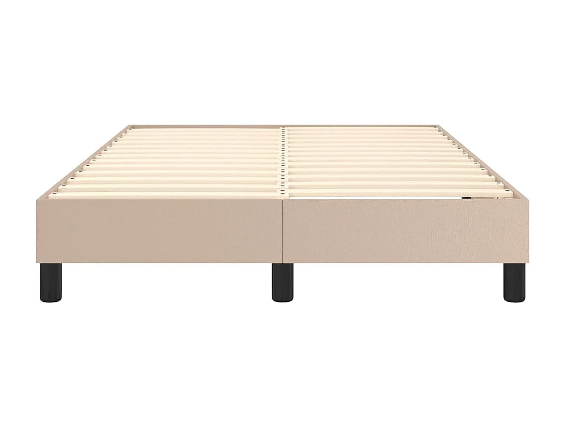 Bedframe kunstleer cappuccinokleurig 120x200 cm NL26963