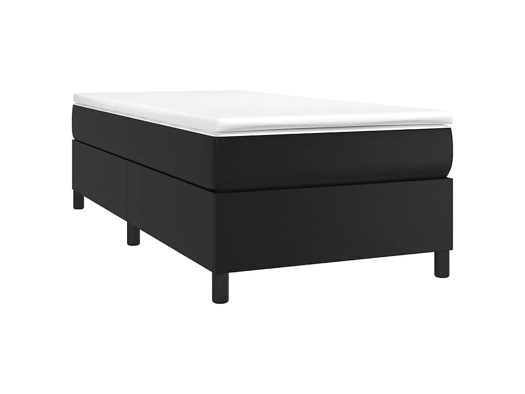 Bedframe kunstleer zwart 80x200 cm NL79443