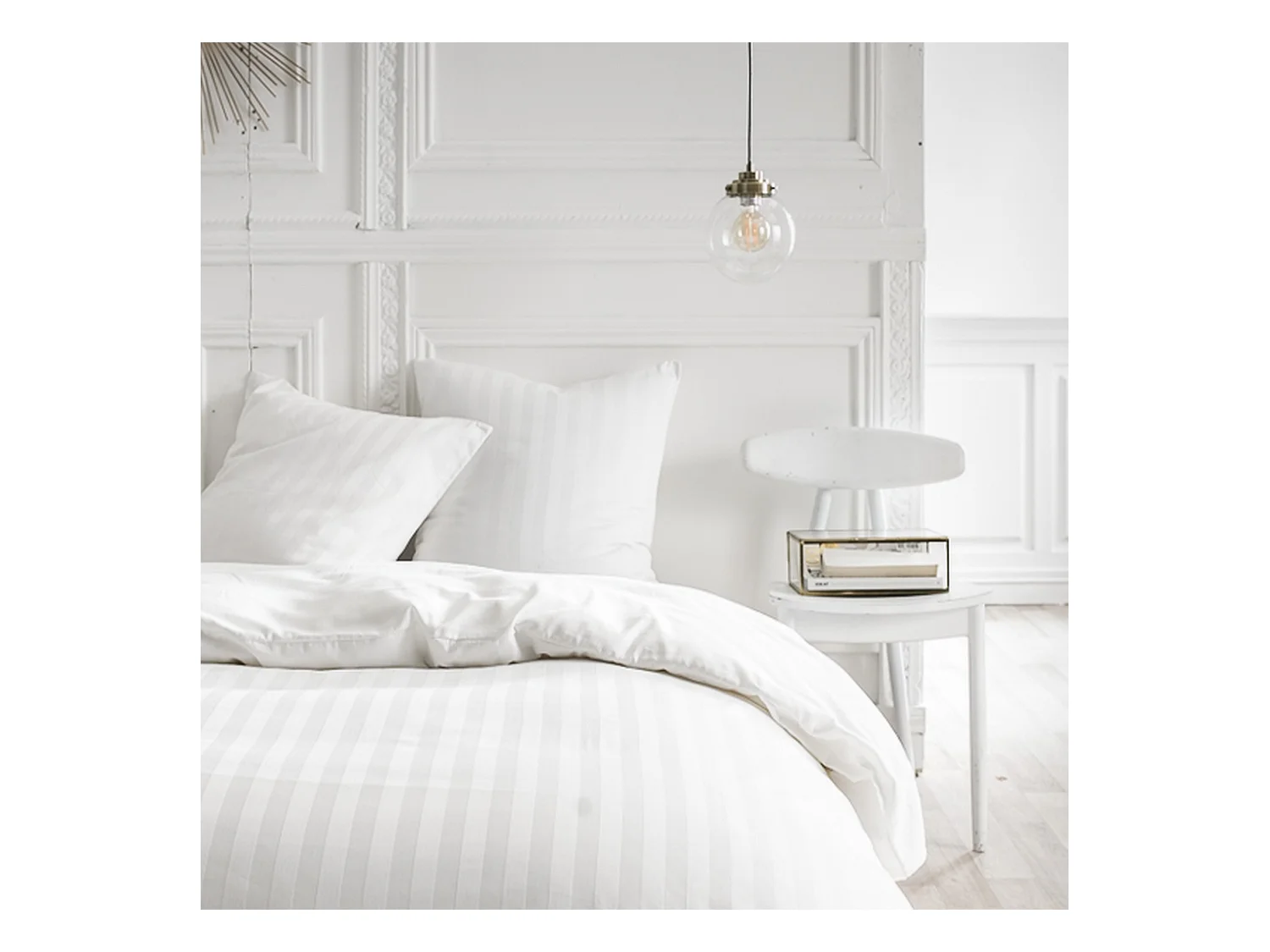 Conjunto de edredão Today 100% Percal de Algodão Branco 220x240 cm