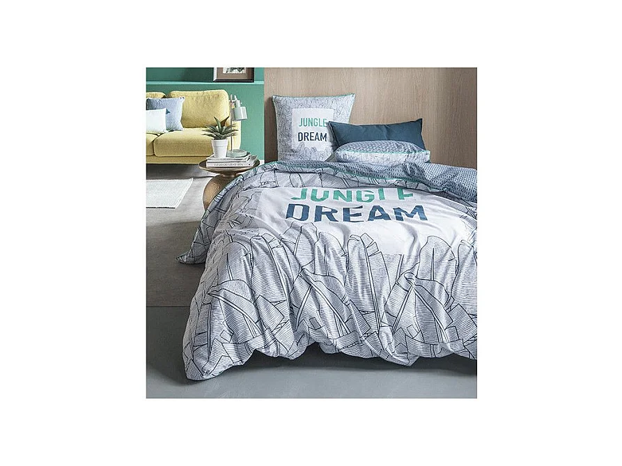 Parure de couette 100% coton Jungle Dream : Taille - 240 x 260 cm