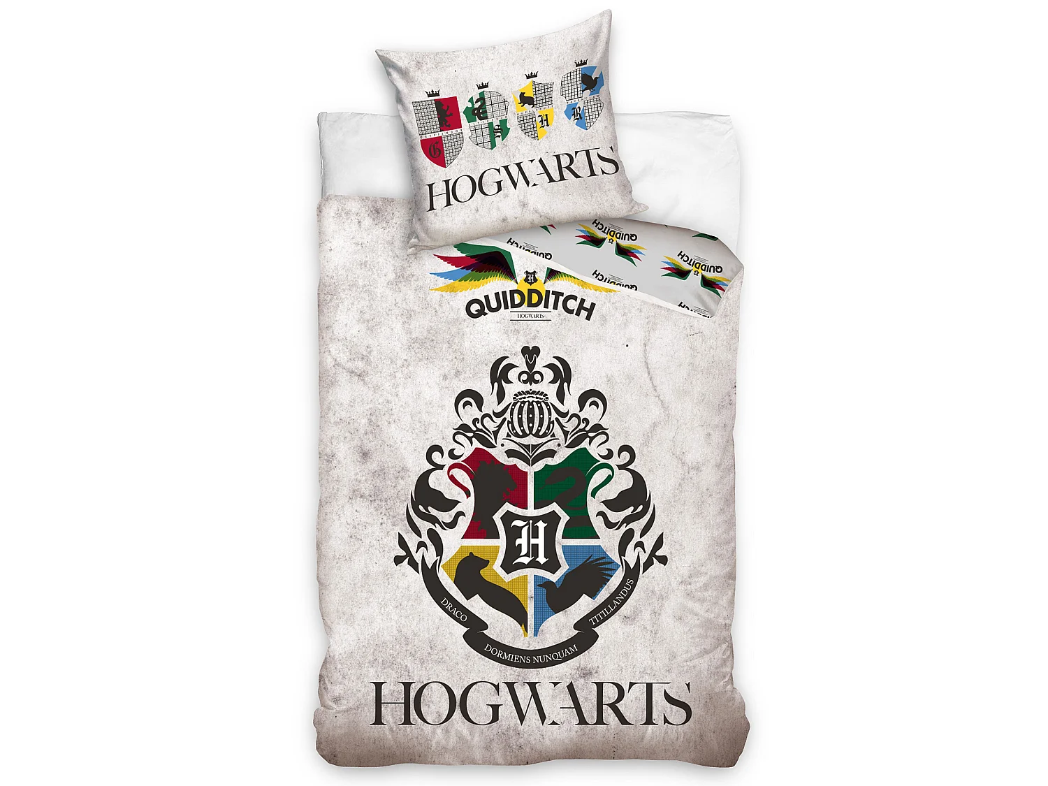 Parure de lit Harry Potter - Quidditch 100% coton 140x200 cm