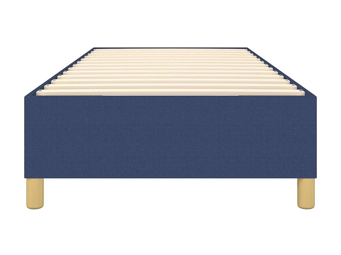 Lit adulte Bleu 90x190 cm Tissu BE2403