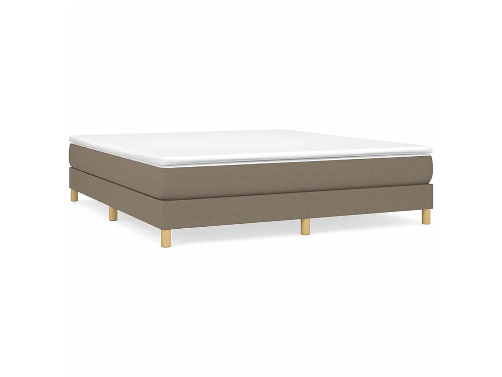 Bedframe stof taupe 180x200 cm NL66719
