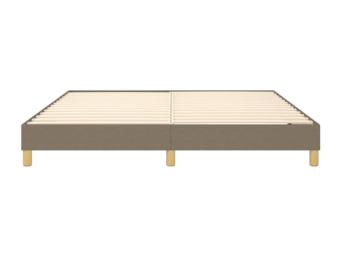 Bedframe stof taupe 180x200 cm NL66719