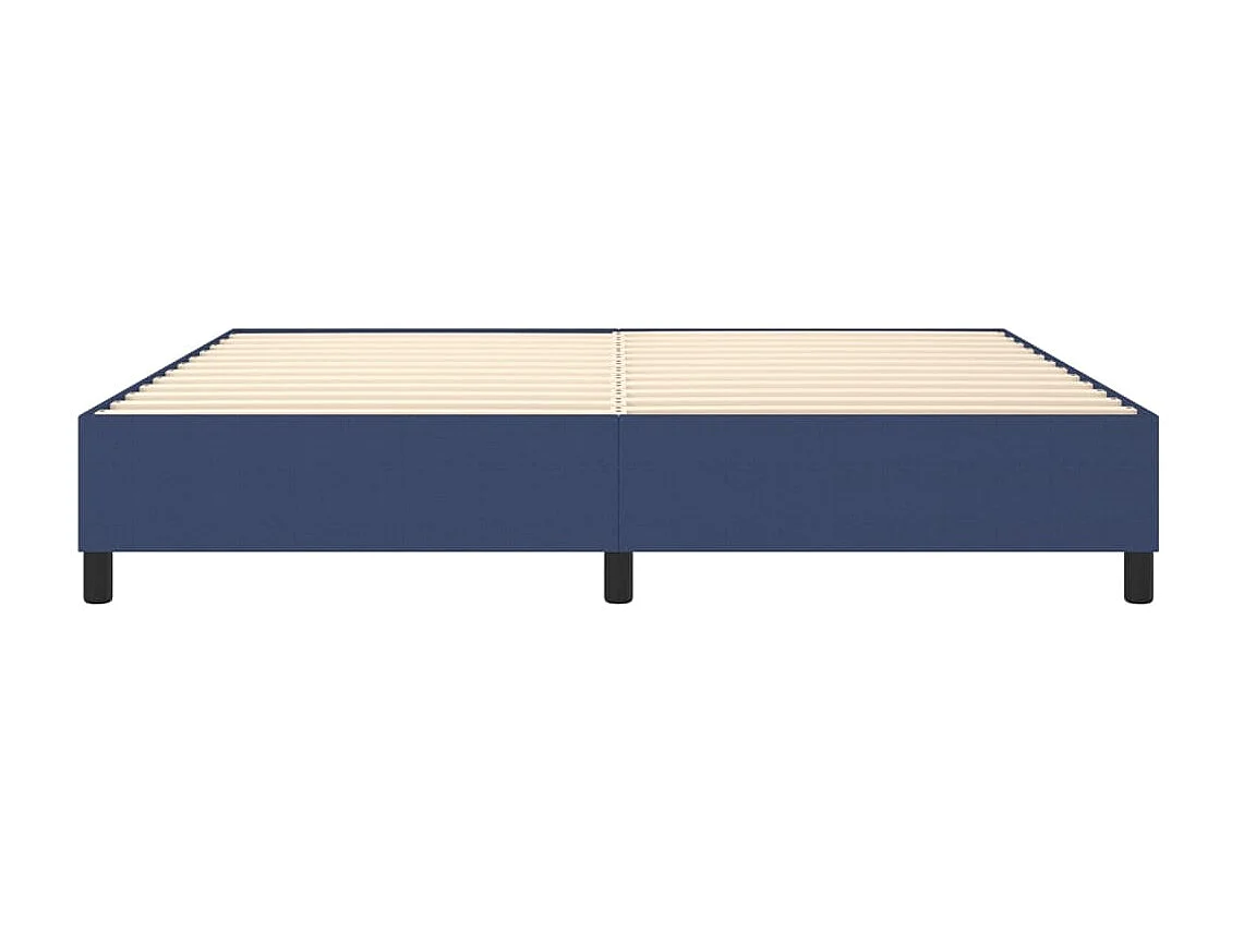 Bedframe stof blauw 200x200 cm NL22872