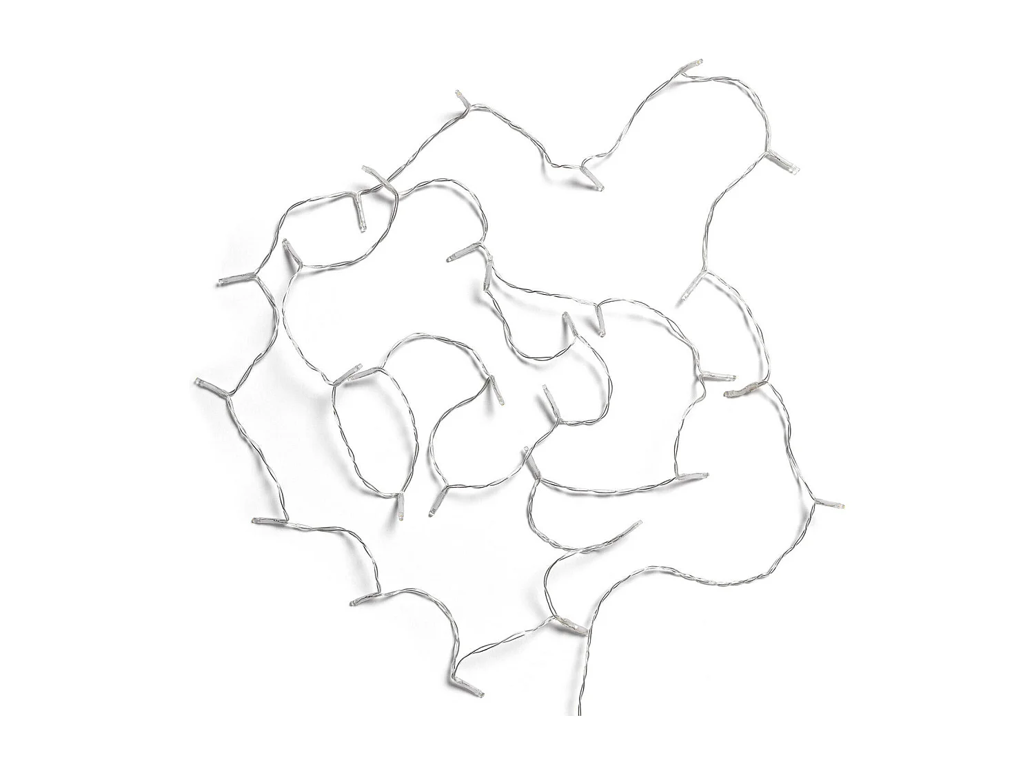 Ghirlanda Cavo LED a Pile 3m Bianco Caldo con Timer Bianco Caldo 2700K