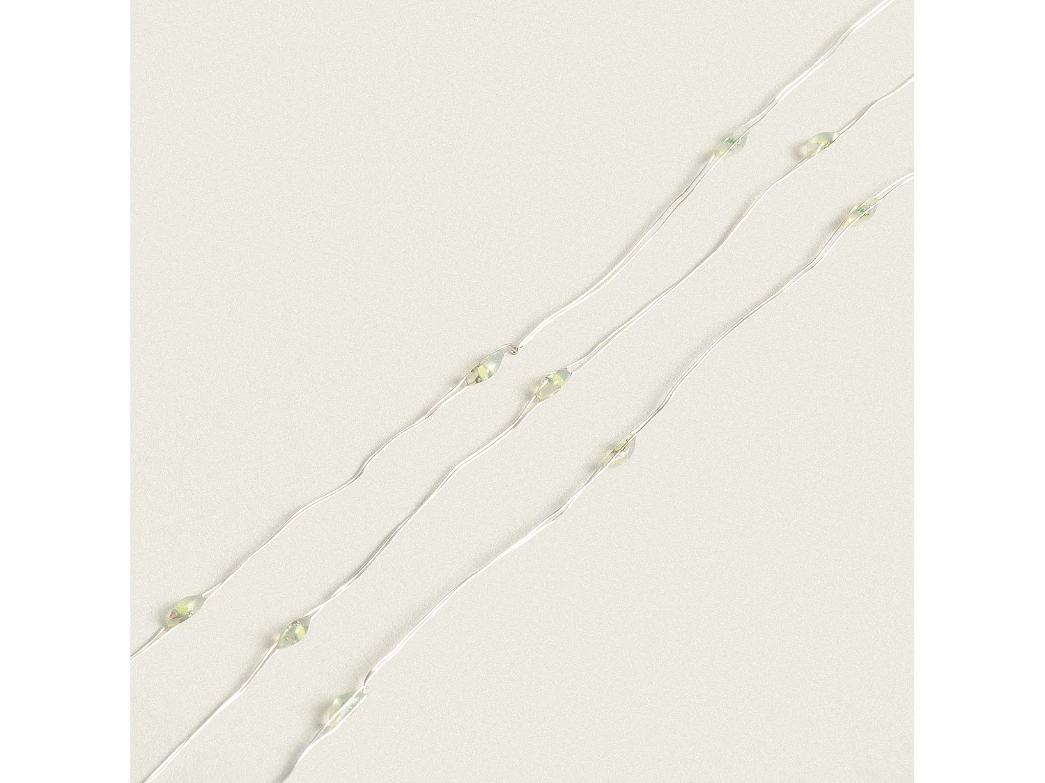 Guirlande LED Extérieure Transparente Blanc Froid 6m 6000K Blanc froid