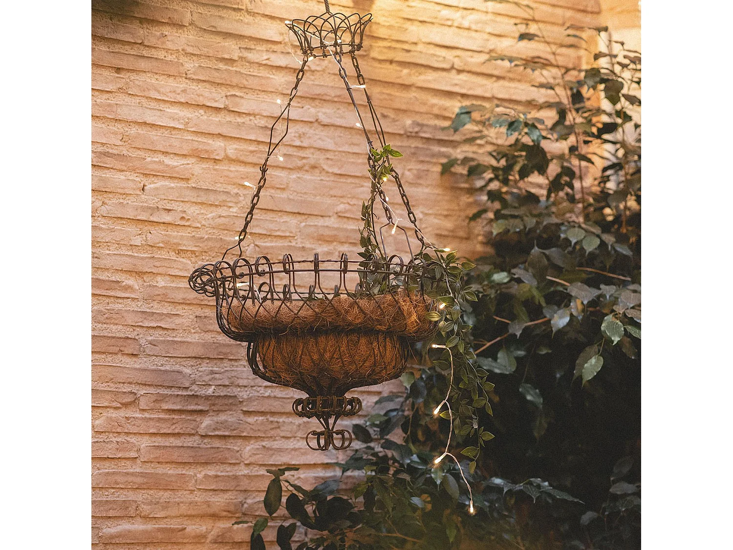 Ghirlanda LED Solare per Esterni Lilac 2m 3000K Bianco Caldo