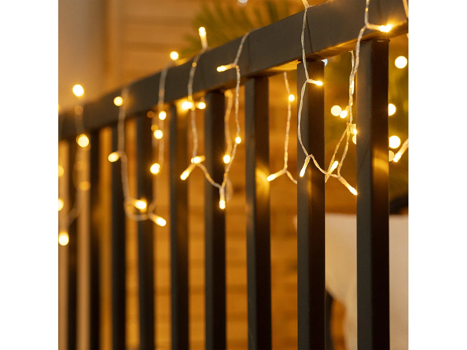 Ghirlanda LED Solare per Esterni Lilac 2m 3000K Bianco Caldo