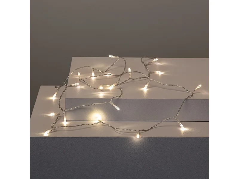 Guirlande LED Extérieure Solaire Lilac 2m 3000K Blanc chaud