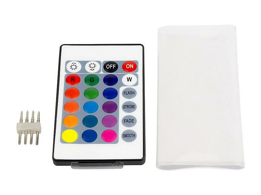 Contrôleur pour Gaine Néon LED Flexible Dimmable 11W/m 220V AC 60 LED/m Semi-circulaire 180° IP67 sur Mesure Coupe tous les 100c Blanc