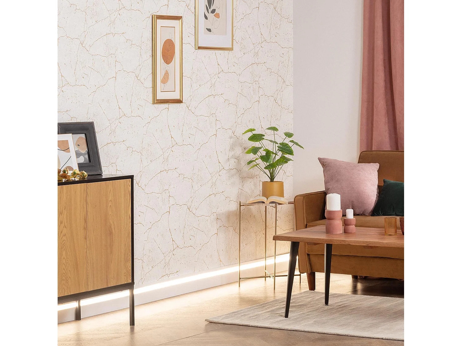 Moulure Plinthes Modern pour Rubans LED  8 m