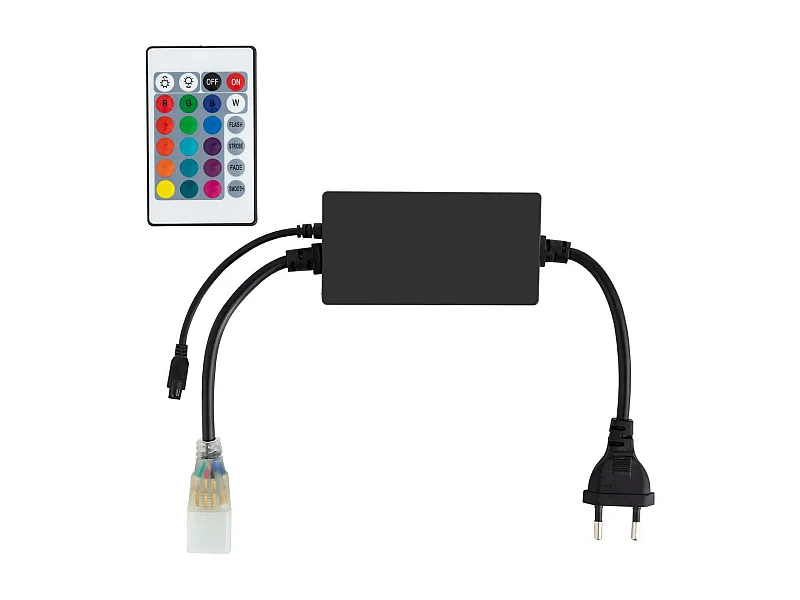 Controller Striscia LED RGB 220V UltraPower con Telecomando IR 24 Pulsanti