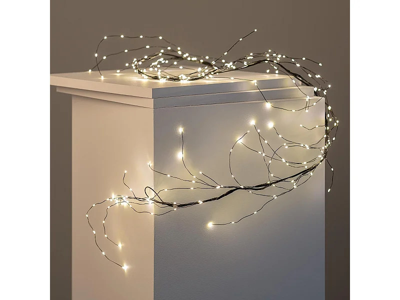 Guirnalda Exterior LED Tawi 1.5m 3000K Blanco Cálido